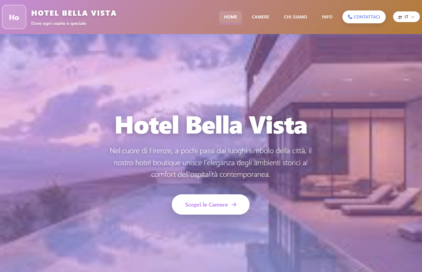 Template Classic per Hotel